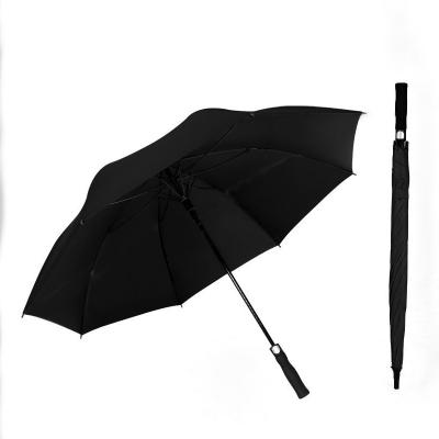 China High Quality Large Straight Printing UV Windproof Umbrella Straight Printing Rain And Custom Automatic Golf Umbrella With Logo for sale