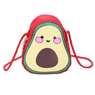 China Other Cute Avocado Cartoon Purse Helmet Bag Cute Makeup and Hair Accessories Bags Coin Wallets For Kids for sale