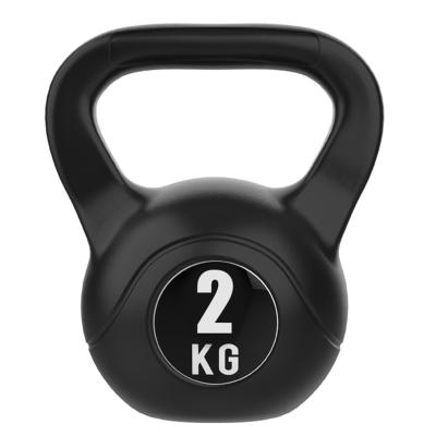 China Solid Cast PE + Cement Kettlebell Weighs Great for Workout and Strength Training for sale