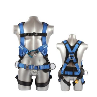 China High Tenacity Polyester EN361 Fall Protection Full Body Seat Belt For Aerial Work for sale