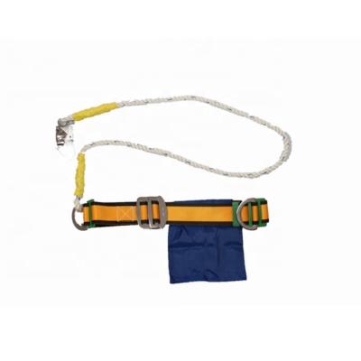 China High Tenacity Polyester Protection Against Fall Half Body Lineman Seat Belt Harness for sale