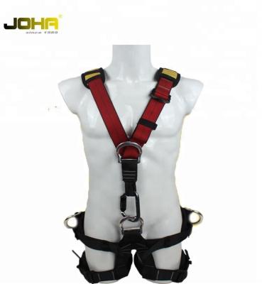 China High quality high tenacity polyester lowes punch holes climbing buckle double name full body lanyard hook lanyard belt parts with safety harness for sale