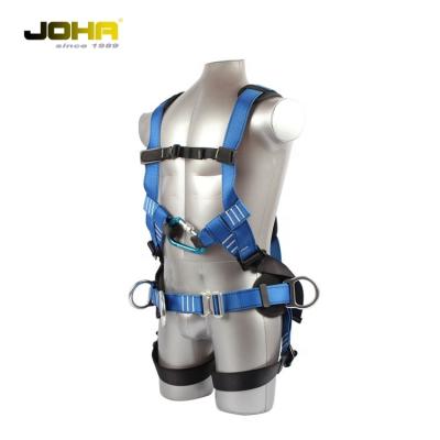 China High Tenacity Polyester Drop Arrest Personal Tree Support System Full Body Safety Harness for sale