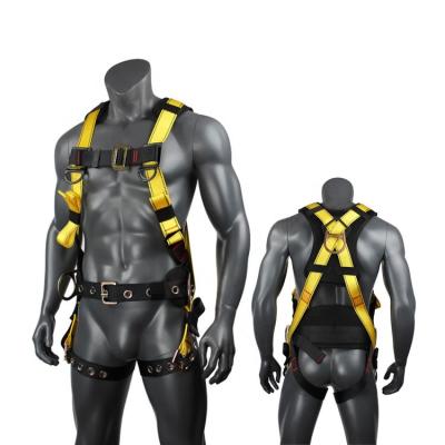 China New Design High Tenacity Polyester Full Adjustable Dots Body Seat Belt Rescue Harness for sale