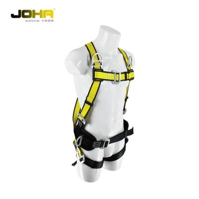 China High Tenacity Polyester Mountainclimbing One 2 Front Drift Full Waist D-Rings Body Safety Harness for sale