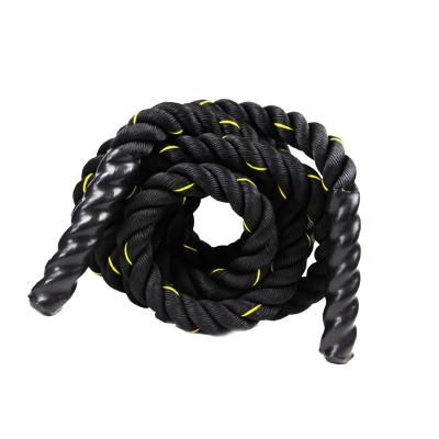 China Bodybuilding Workout Strength Core Fitness Battle Rope Power Training Rope 25mm 38mm 50mm for sale