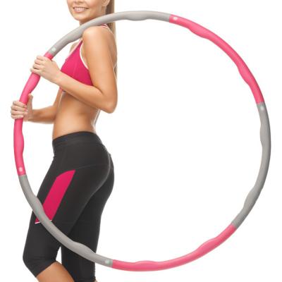 China Eco-Friendly Polynesian Dance Sport Gym Circle, Massage Polynesian Dance Fitness Yoga Detachable Magnetic Circle for sale