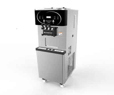 China 18mins continuous dispensing Oceanpower air pump frozen yogurt Machine DW150TCP for sale