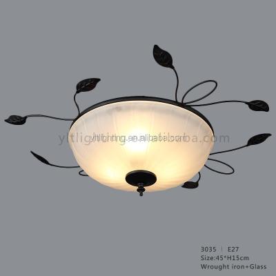 China Modern Art Unique Vintage Ceiling Lights Modern Glass Ceiling Lamp Led Indoor Ceiling Lamp Vintage Home Decorative Lamp Luminaria for sale