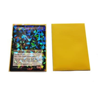 China Holo Card Sleeves Pack PP Gaming Supplies With Logo Support​ for sale