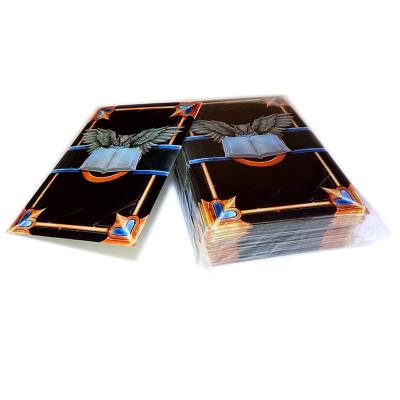 China PP Laminated Game Card Sleeves Protector Custom Yugioh Card Sleeves With Cover for sale