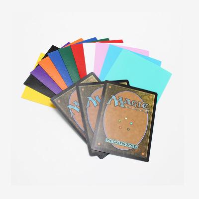 Chine 50 / 60 / 100 Pcs Manches de carte noire Toploaders Pour les cartes de trading à vendre