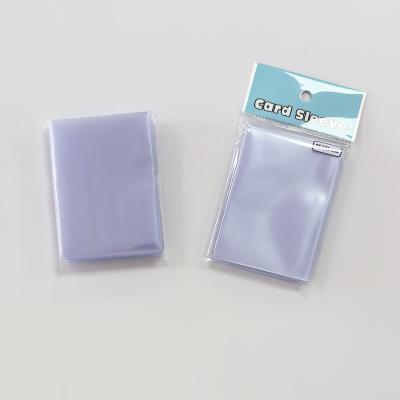 China Customized Hologram Set Of 100 Inner Card Sleeves For Game Card Protection And Drawder for sale