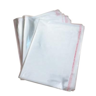 China Convenient OPP Poly Bag Transparent Opp Plastic Bag With Self Adhesive Strip Tape for sale