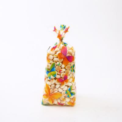 China Recyclable Custom Printed Cellophane Gift Wrap Bags For Party Treats Package Of 100 for sale