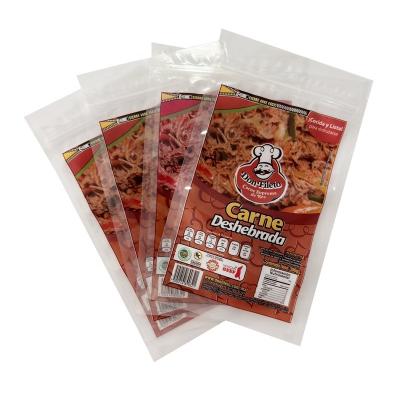 China Reusable Mylar Zip Lock Frozen Bags Flat Freezer Bag Custom Logo Printing for sale