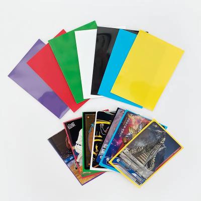 China Custom Perfect Fit Archivalpro Hard Baseball Plastic Ygo Mtg Game Multi Color Card Sleeves for sale