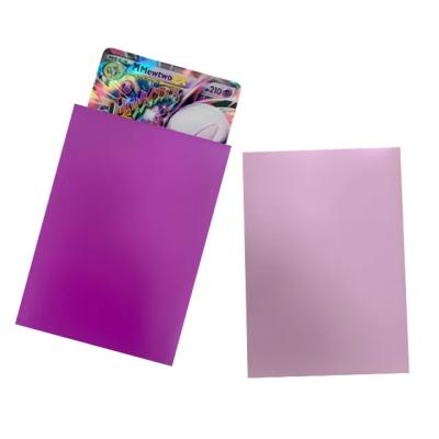 China Card Sleeves Matte Custom Printing Plastic Trading Game Sport Yugioh Hologram Card Holder Packaging for sale