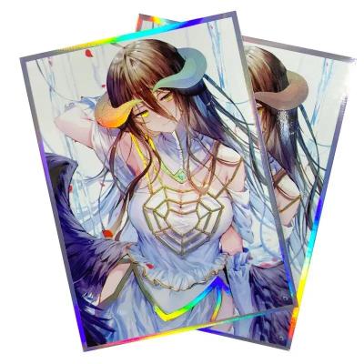 China Custom Printed Art Deck Card Sleeves For Game Board Game Yugioh Mtg Magic Card Standard Small Size for sale