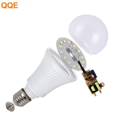 China Residential Hot Sale LED Energy Saving Light Bulb Raw Material A60 9W Led Light Bulb SKD E26 for sale