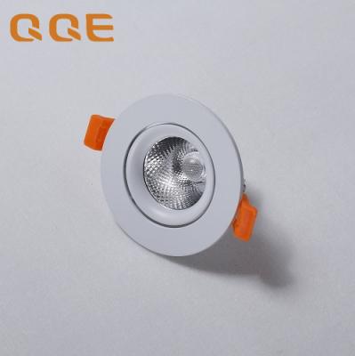 China Factory 5W 10W 15W 20W 30W COB Recessed Dimmable Surface Mounted Round Led Downlight for sale