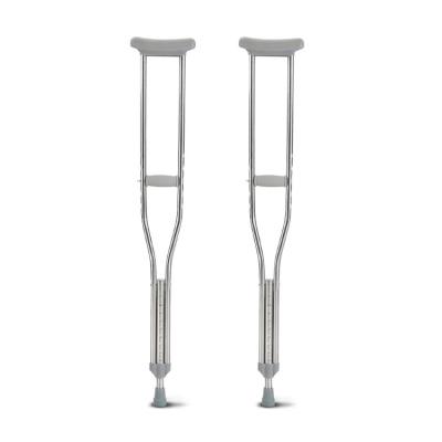 China Outdoor / Hospital / Domestic Trade Insurance Hand Supports Types Axillary Crutch Walking Crutches for sale