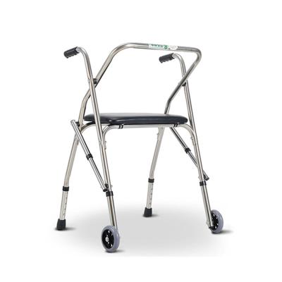 China Outdoor / Hospital / Home Convenient And Practical With Seat Assist Elderly Running Walking AIDS for sale