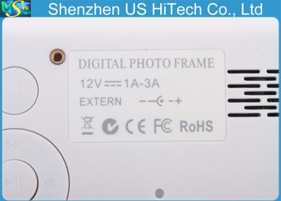 China Android 4.4.2 TFT LCD High Resolution Digital Photo Frame Built In Stereo Speakers for sale