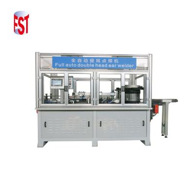 China Full automatic metal packaging machinery metal paint bucket barrel earlug welder machine for tin cans for sale