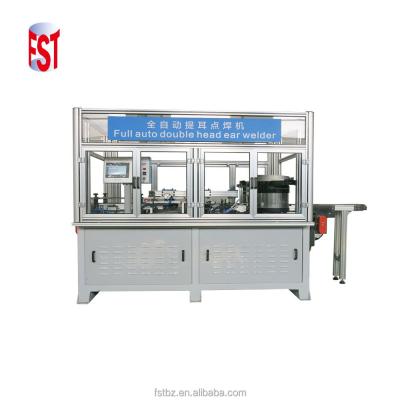 China Suzhou's first chemical automatic double head earlug spot tin can weldeing machine for sale