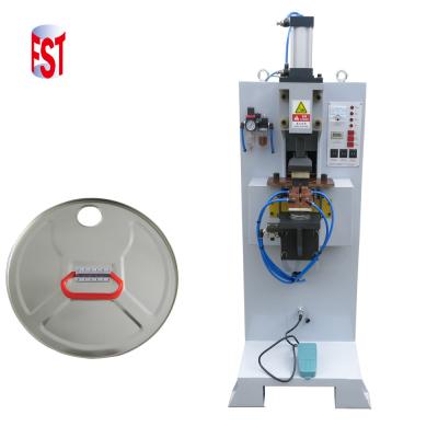 China Portable Tin Can Wrapping Machines Can Spot Welder Welding Machine Used Tin Can Making Equipment for sale