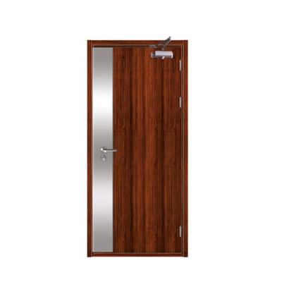 China Hot Sale Modern Commerical Entry Fire Proof Door Security Steel Exterior Modern Door for sale