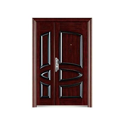 China China Manufacturer Cheap Exterior Steel Security Door Modern Design For House for sale