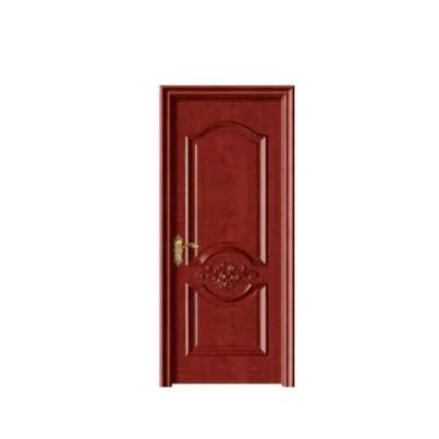 China Latest Design Modern WPC Waterproof Soundproof Interior Door Panel ABS/PVC/WPC Door Skin WPC Door For Hotel for sale