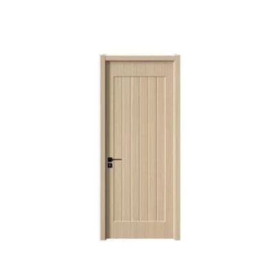 China Modern Waterproof WPC Assembly Door Panel ABS/PVC/WPC Door Skin WPC Soundproof Door For Hotel for sale