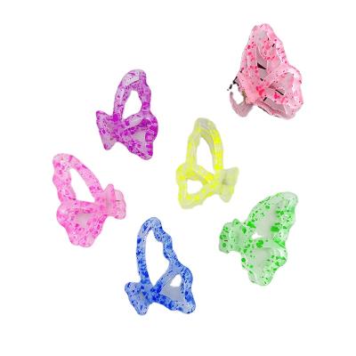 China Fashion Hair Claws New Simple Colorful Frosted Claws Bathe Accessories Hair Claw Clips For Women Girls for sale