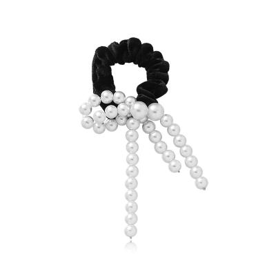 China Fashion Scrunchie Hair Accessories Silk Hair Ties For Women Hair Accessories for sale