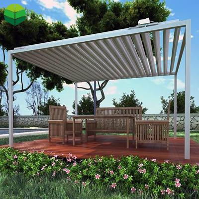 China Easily Assembled Aluminum Canopies Roof Profile Pergola Kits 2x3 Hot Tub Pergola Hot Tub Pergola Te koop