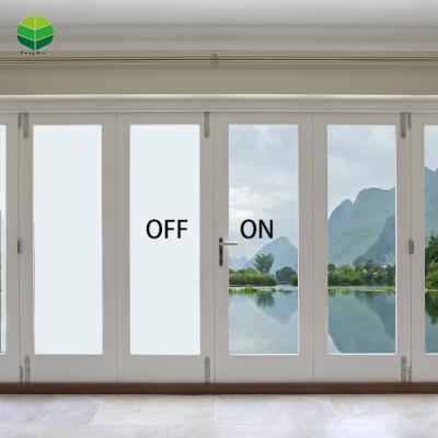 China Self Adhesive Electronic Switchable PDLC Film Smart Glass For Window Door Self Adhesive Film Smart Home for sale