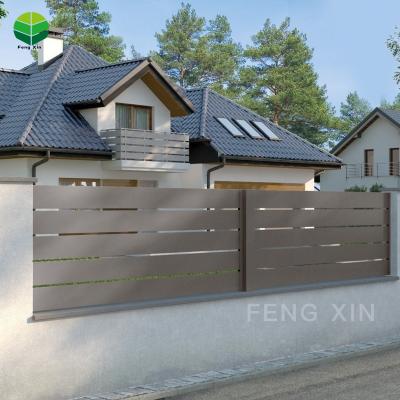 China Outdoor Strong Electric Temporary Decorative Metal Fence Easily Assembled Aluminum Panels for sale