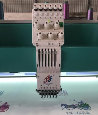 China Garment Shops ZHUJI BOFAN Newest Flat Needles 15 6 Heads Embroidery Machine China for sale