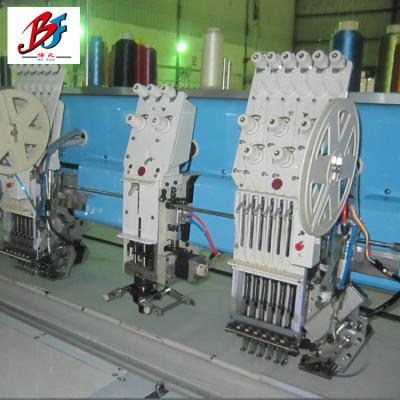 China mixed 606+6 flat+sequin+coiling device computerized embroidery machine with automatic trimmer 6870x2840mm for sale