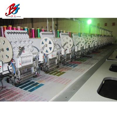 China Bofan 9 Needles 18 Heads Double Sequins Embroidery Machine 8370x1940mm High Speed for sale