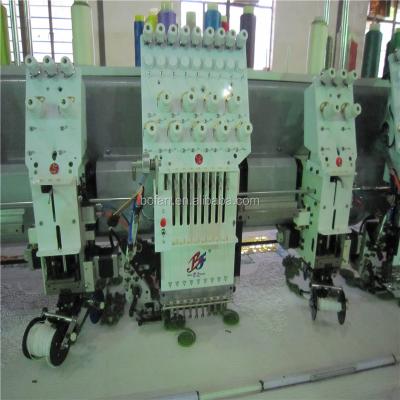 China Flat / Cap / Adorning T-shirt / Garments 8 Head Finishing Machine Embroidery Manual With Free Embroidery Designs for sale