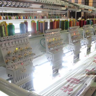 China 6 needles 18 heads adorning computer embroidery machine for sale 6800X1600MM for sale