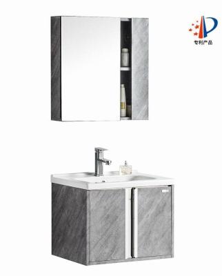 China Traditional Classic Bathroom Furniture European Countertops Bathroom Furniture For Hotel Mirror Antique Marble Stone Carcass Custom Classic for sale