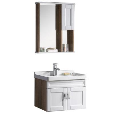 China Factory Modern Chinese Cheap Hotel Modern Plywood Bathroom Vanity Cabinets With Mirror, Mirror Cabinet for sale