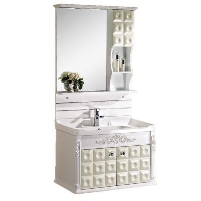 China Factory Modern Chinese Cheap Washroom Bathroom Vanity,Manufacturer PVC Bathroom Cabinets for sale