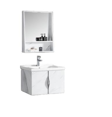 China Modern Armario De Banheiro Bathroom Sink Cabinet Evkur Bathroom Vanity Cabinets ABT001 110 Hangzhou Sale Mirror for sale