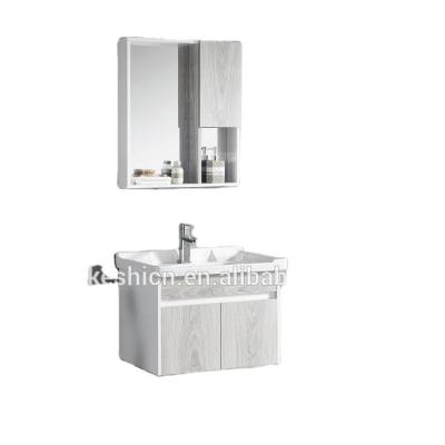 China Water Render PVC 6514A Bathroom Cabinet , Factory Direct Washroom Vanity Resistant for sale